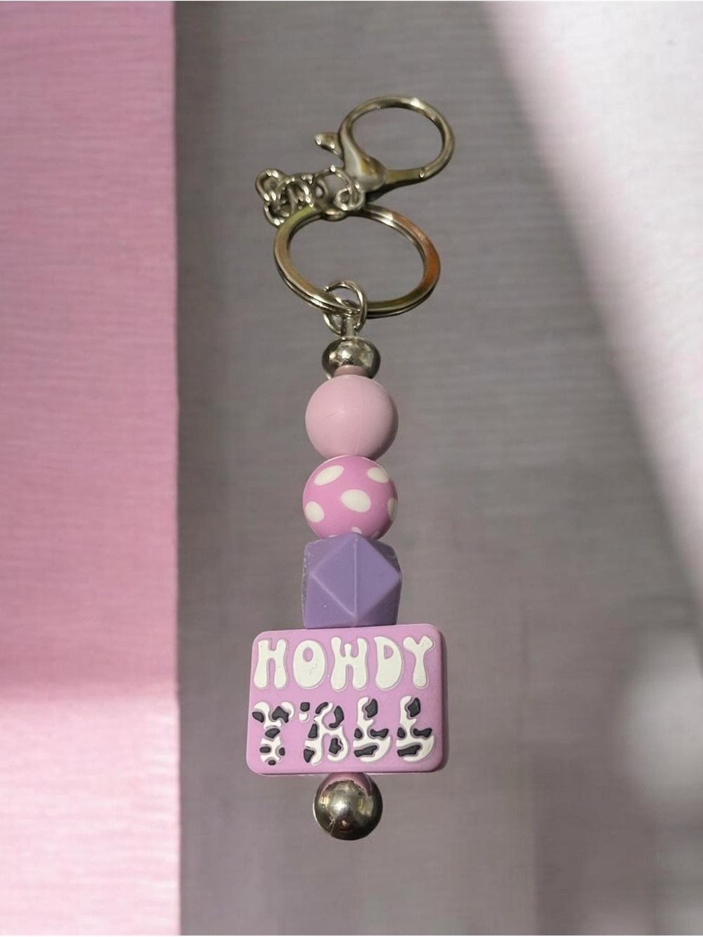 Howdy Ya’ll Handmade Keychain